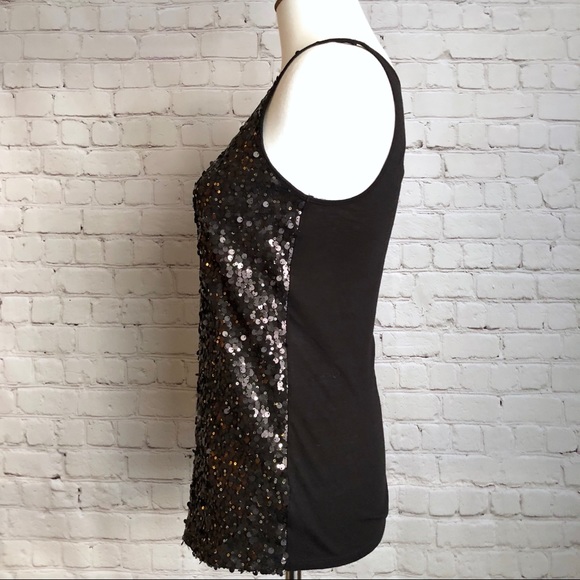 Express Sequin Tank Top - Picture 2 of 6